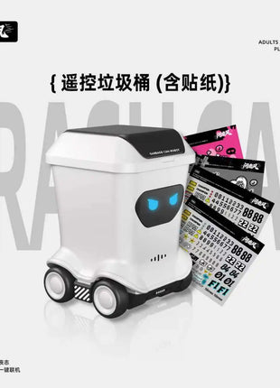 New Mini Desktop Remote Control Toy Car Remote Control Garbage Can Trendy Play Table Set Up Ornament For Boys' Festival Gift - www.AmBreak.com - 