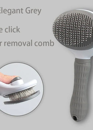 Pet Dog Hair Brush Cat Comb Pet Hair Remover Brush for Dogs Cats Puppy Kitten Grooming Tools Dogs Accessories Pet Supplies - www.AmBreak.com - 