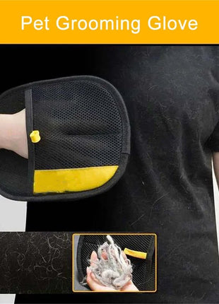 Pet Hair Cleaning And Collection Gloves Pet Double - sided Multi - functional Beauty Glove Tool Reduce The Pressure Of Pet Ownership - www.AmBreak.com - 