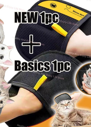 Pet Hair Cleaning And Collection Gloves Pet Double - sided Multi - functional Beauty Glove Tool Reduce The Pressure Of Pet Ownership - www.AmBreak.com - 