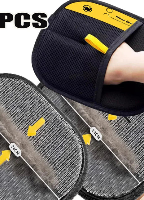 Pet Hair Cleaning And Collection Gloves Pet Double - sided Multi - functional Beauty Glove Tool Reduce The Pressure Of Pet Ownership - www.AmBreak.com - 