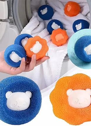 Pet Hair Remover for Washing Machine Reusable Cats Dogs Fur Sticker Hair Brush Lint Dust Collector Dryer Cleaning Laundry Tools - www.AmBreak.com - 