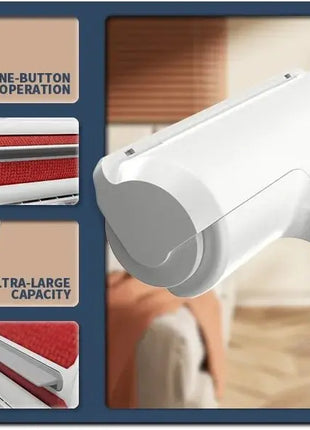 Pet Hair Remover Roller - Dog & Cat Fur Remover with Self - Cleaning Base - Efficient Animal Hair Removal Tool - Perfect for Furni - www.AmBreak.com - 