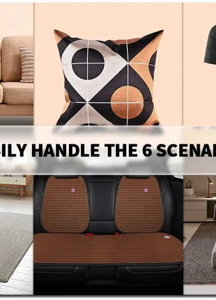 Pet Hair Remover Roller - Dog & Cat Fur Remover with Self - Cleaning Base - Efficient Animal Hair Removal Tool - Perfect for Furni - www.AmBreak.com - 