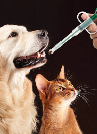 Pet Medication Dispenser, Pressing Feeding Stick for Cats and Dogs, Eating Pills, Pills, Medication Artifacts, Pet Sickness Care - www.AmBreak.com - 