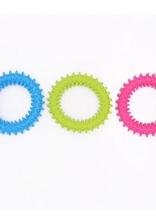 Pet Toys for Small Dogs Rubber Resistance To Bite Dog Toy Teeth Cleaning Chew Training Toys Pet Supplies Puppy Dogs - www.AmBreak.com - 