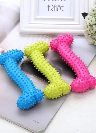 Pet Toys for Small Dogs Rubber Resistance To Bite Dog Toy Teeth Cleaning Chew Training Toys Pet Supplies Puppy Dogs - www.AmBreak.com - 