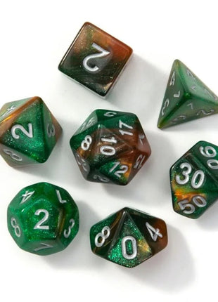 Polyhedral Dice Set for DND RPG Tabletop Roleplaying Board Games Dice 7pcs/lot D4 D6 D8 D10 D12 D20 Multifaceted Table Game Dice - www.AmBreak.com - 