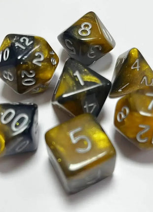 Polyhedral Dice Set for DND RPG Tabletop Roleplaying Board Games Dice 7pcs/lot D4 D6 D8 D10 D12 D20 Multifaceted Table Game Dice - www.AmBreak.com - 