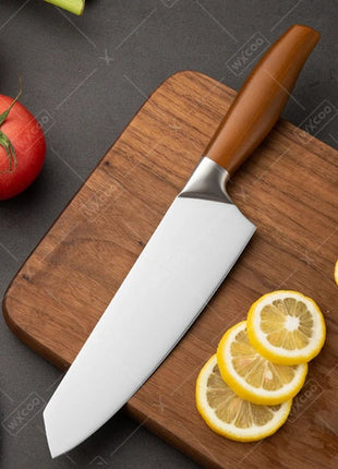 Professional Japanese Kitchen Knives Set Stainless Steel Fish Fillet Meat Cleaver Chef Knife Slicing Santoku Knife Cooking Tools - www.AmBreak.com - 