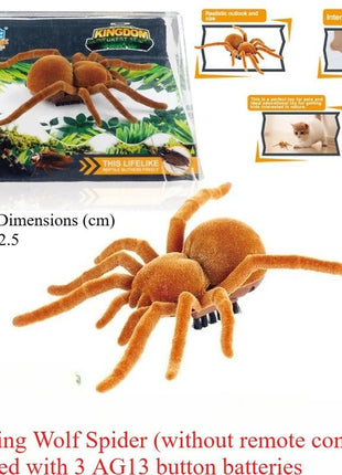 RC Plush Animal Toy - Remote Control Simulation Animal with Crawling Action, Funny Kids' Toy - www.AmBreak.com - 