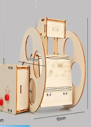 Sci - Tech Education Toy: DIY Balance Robot Model, Remote Control Change Direction Technology, Perfect Gift for Pupils - www.AmBreak.com - 
