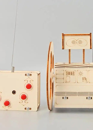Sci - Tech Education Toy: DIY Balance Robot Model, Remote Control Change Direction Technology, Perfect Gift for Pupils - www.AmBreak.com - 