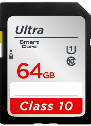 SD Card 64GB 128GB 256GB V10 16GB 32GB Normal Full Size Flash SD Memory Card High Speed for Camera - www.AmBreak.com - 