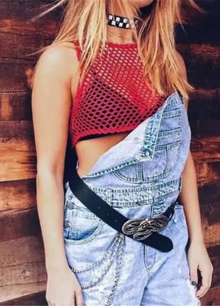 Sexy Fitness Gym Yoga Top T Shirt Women Sleeveless Workout Shirts Vest Quick Dry Loose Sport Tank Tops Running Training Jogging - www.AmBreak.com - 