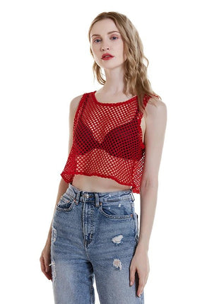 Sexy Fitness Gym Yoga Top T Shirt Women Sleeveless Workout Shirts Vest Quick Dry Loose Sport Tank Tops Running Training Jogging - www.AmBreak.com - 