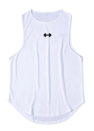 Summer Men's Gym Tank Top Fitness Training Clothing Quick - drying Loose Bodybuilding Sleeveless Shirt Men Fashion Basketball Vest - www.AmBreak.com - 