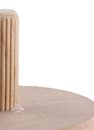 Top Desktop Art Craft Kindergarten Toy For Children Wooden Rotate Gyro Wooden Spinning Tops DIY Gyroscope Toys Gyro Toys - www.AmBreak.com - 