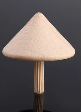Top Desktop Art Craft Kindergarten Toy For Children Wooden Rotate Gyro Wooden Spinning Tops DIY Gyroscope Toys Gyro Toys - www.AmBreak.com - 