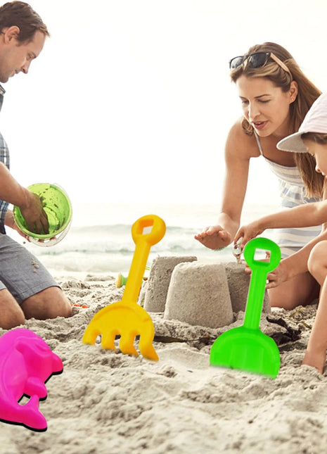 Toys For Children 7 Piece Beach Toy Sand Set Sand Play Sandpit Toy Summer Outdoor Toy Funny Gifts игрушки для девочек Juguetes - www.AmBreak.com - 