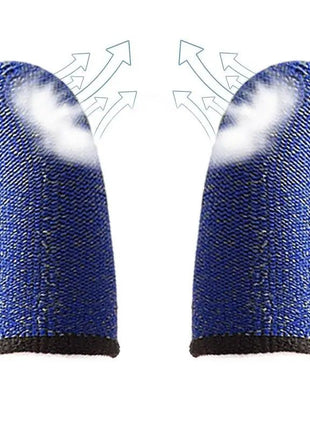 Video Game Finger Sleeves Mobile Phone Game Thumb Finger Protector Nonslip Anti - sweat Carbon Fiber Thumb Sleeve for Touch Screen - www.AmBreak.com - 