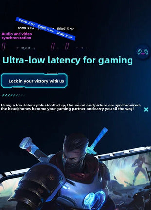 Waterproof TWS Wireless Earphones Bluetooth - In Ear, Noise Canceling, HiFi Sound, Handy, Cyber Style, Free Gifts for New Users - www.AmBreak.com - 