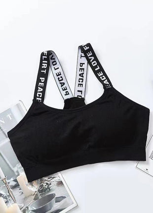 Women Sexy Sports Bra Tops For Gym Top Fitness Yoga Female Pad Sportswear Vest Tank Tops Sport Push Up Sports Bras Underwear - www.AmBreak.com - 