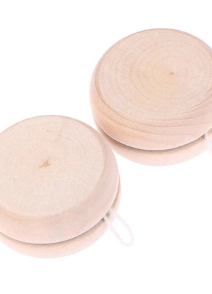 Wooden Yoyo Toy Color Mini Round DIY Baby Yoyo Ball Hand - Made Crafts Log Toys Kids Yo - Yo Creative Yo Yo Toys For Child Gift - www.AmBreak.com - 
