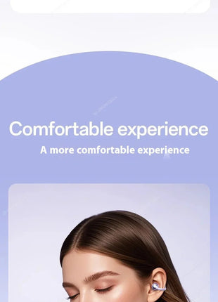 Xiaomi Clip - on Earphones Wireless Bluetooth High Sound Quality Long Battery Headphones Life Perfect for Sports Active Lifestyle - www.AmBreak.com - 