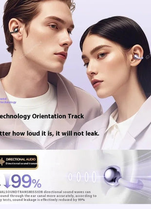 Xiaomi Clip - on Earphones Wireless Bluetooth High Sound Quality Long Battery Headphones Life Perfect for Sports Active Lifestyle - www.AmBreak.com - 